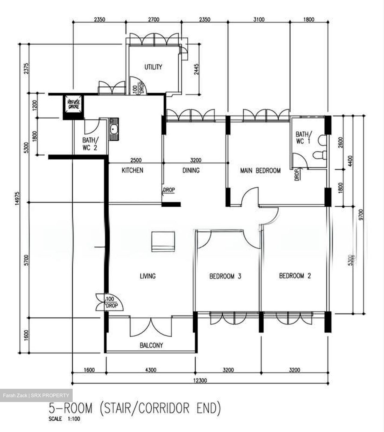 Blk 306 Teck Ghee Vista (Ang Mo Kio), HDB 5 Rooms #596425371